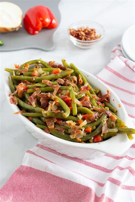 Spicy Sauteed Green Beans | Around My Family Table