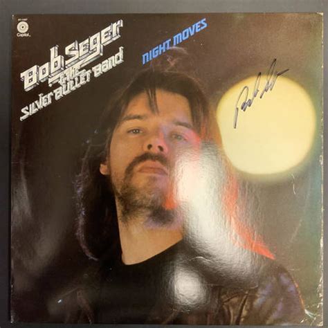 Bob Seger Autographed Album Cover