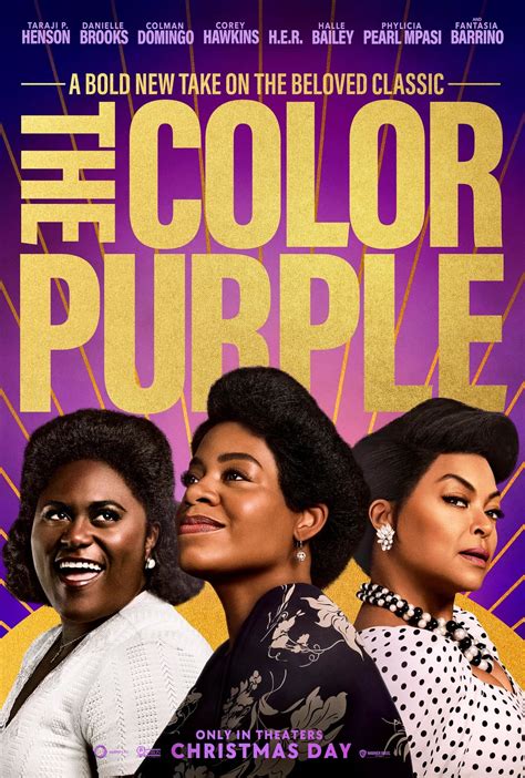 New Poster And Motion Poster For The Color Purple Are Released