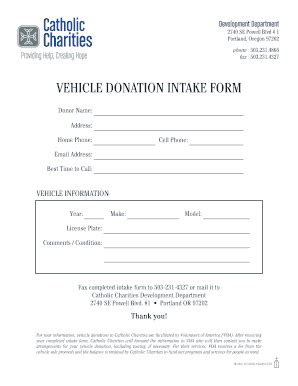 charitable donation form template - Fillable & Printable Samples for ...