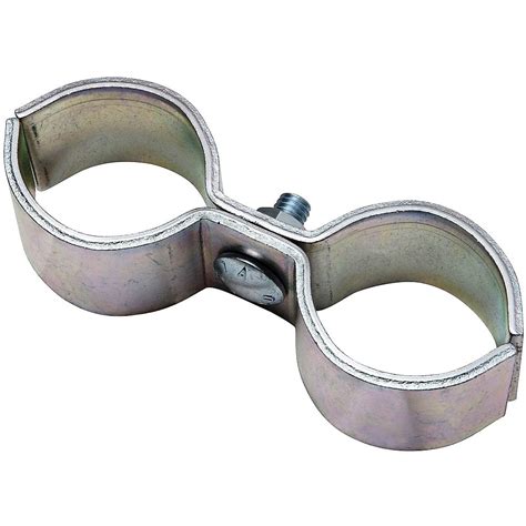 Buy the National N344-648 Zinc Plated Pipe Clamps ~ 2" | Hardware World