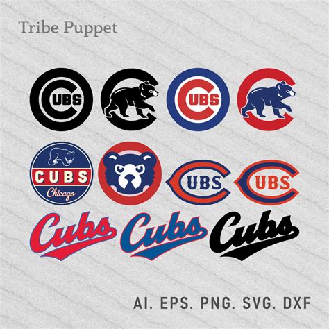 Chicago Cubs Logo Vector Set - MasterBundles