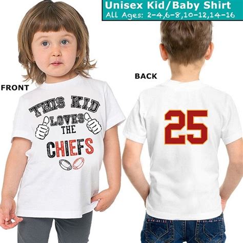 Kansas City Chiefs shirt Kansas City Chiefs baby by LisaApparel