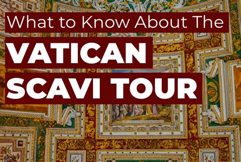 The Vatican Scavi Tour: What It Is & How to Get Tickets - Partway There