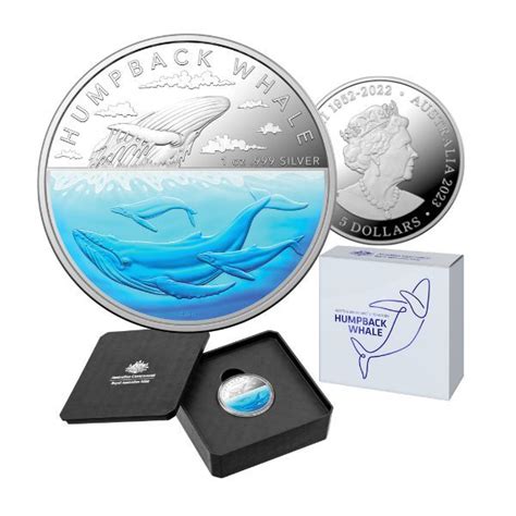 2023 $5 1oz Coloured Silver Proof Coin – Australian Antarctic Territory ...