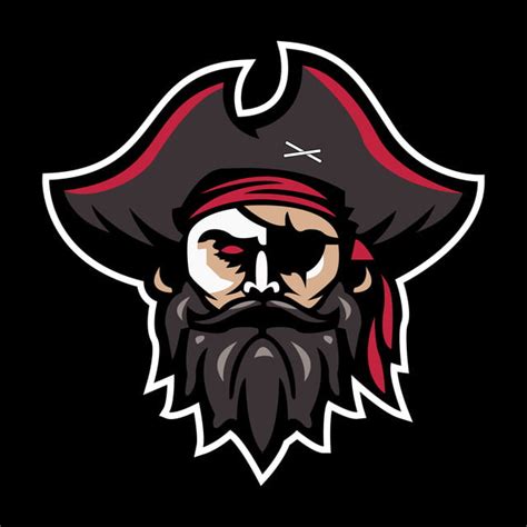 Pirates Mascot Vector Art PNG, Pirate Mascot Design, Pirate, Mascot, Design PNG Image For Free ...