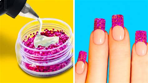 25 INSPIRING NAIL HACKS - YouTube