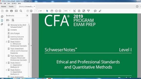 2019 Schweser Kaplan CFA Level 1 Study Notes 1-5 - Get Cheap & Free Textbooks