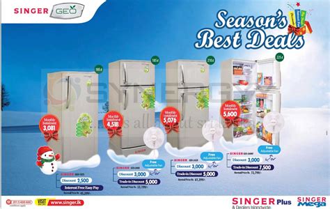 Singer Refrigerator prices in Sri Lanka – SynergyY