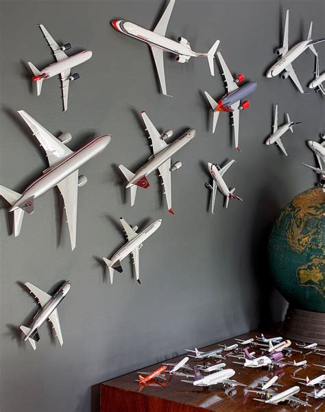 ECLECTIC LIVING HOME | Airplane room, Kid room decor, Airplane decor