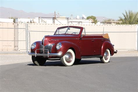 1940 Mercury Convertible Sedan at Rogers' Classic Car Museum 2015 as ...