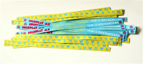 Wristbands Coldplay :: Behance