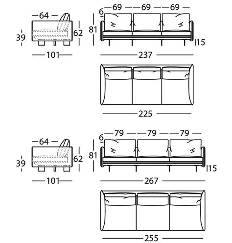 3 Seater Sofa Dimensions | www.resnooze.com