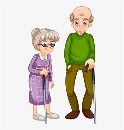 Family Clipart Grandma - Grandfather And Grandmother Clipart - 479x800 PNG Download - PNGkit