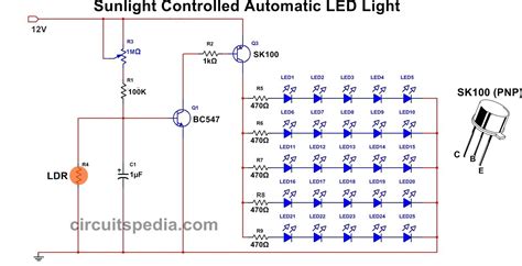 Automatic Led Circuit Diagram