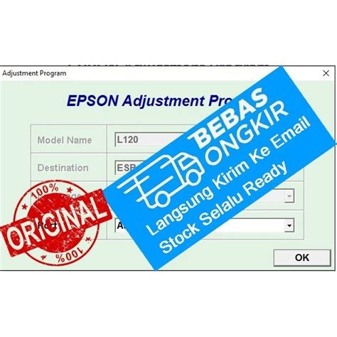 Jual Resetter Epson L120 L121- Reset Epson L120 L121 Unlimited BANYAK ...