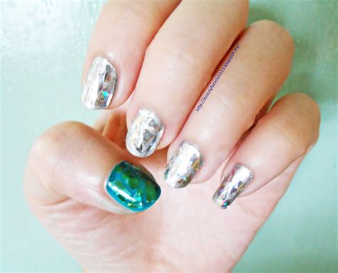 GREAT SKINandLIFE: EASY SHATTERED GLASS NAIL ART TUTORIAL