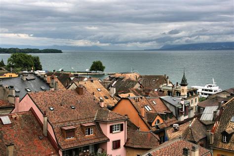 Nyon, Switzerland Stock Image - Image: 12413511