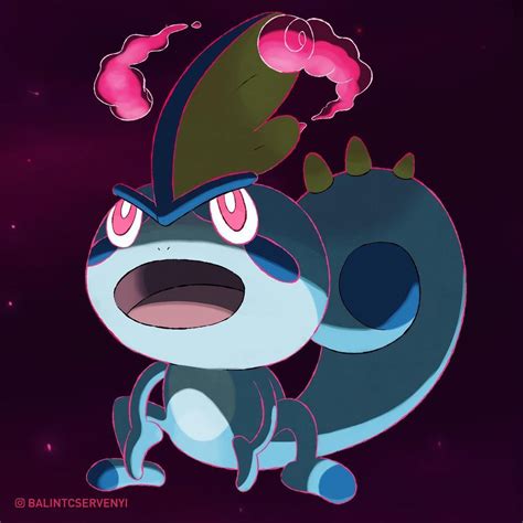 Bálint Cservenyi on Instagram: “Gigantamax Sobble 🌊🌊 • • • • • • • #pokemon #fakemon #pokemonart ...