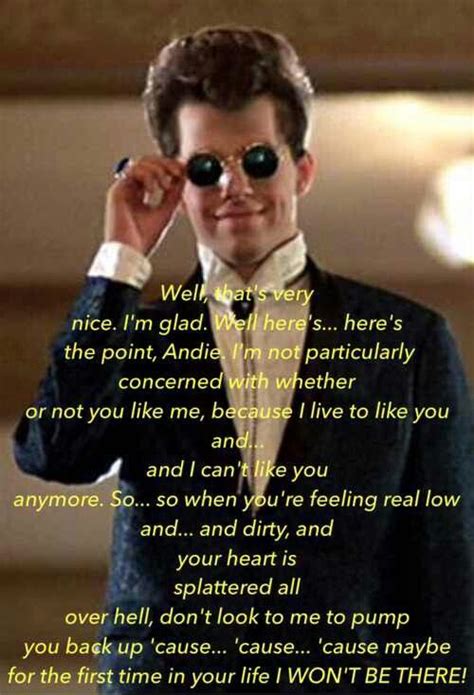 #PrettyInPink - Duckie Dale | Favorite movie quotes, Pretty in pink ...