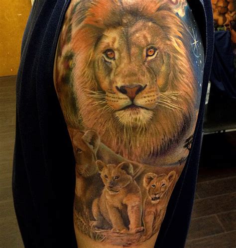 15+ 3d Lion Tattoo Designs and Ideas | PetPress
