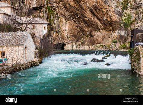 Old town of Blagaj and the spring of Buna river, in Bosnia and Herzegovina Stock Photo - Alamy