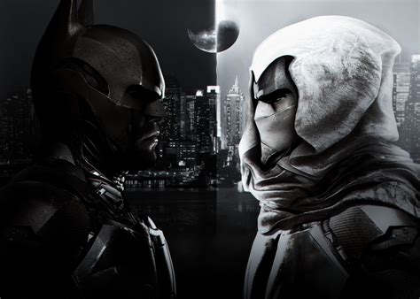 ArtStation - BATMAN VS MOON KNIGHT