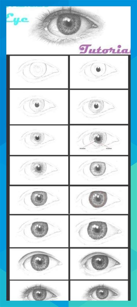 How to draw a human eye. #human_eye_tutorial: #elody31172 | Realistic ...