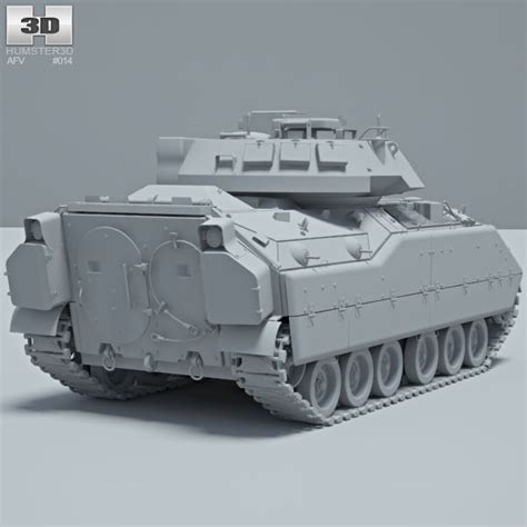 M2A1 Bradley 3D model - Military on Hum3D