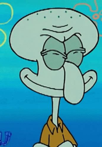 Squidward Awkward GIF - Squidward Awkward Nose - Discover & Share GIFs