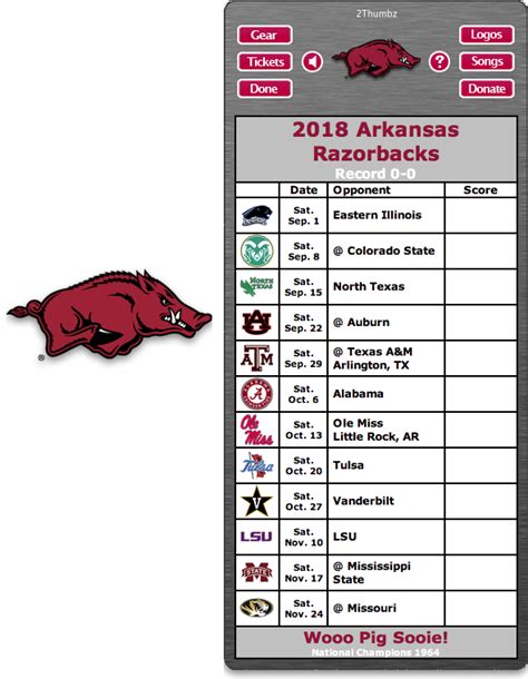 Arkansas Razorback 2023 Football Schedule - 49ers 2023 Schedule