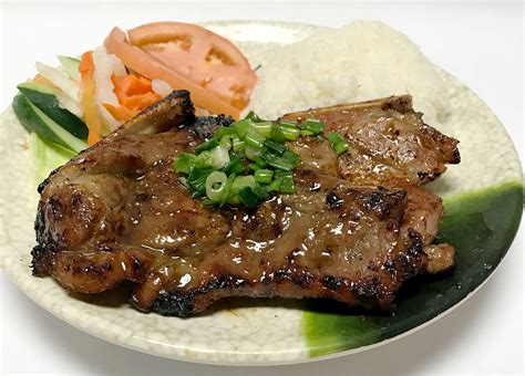 Com Suon Nuong (Grilled Marinated Pork Chops) – Pho Palace Philadelphia