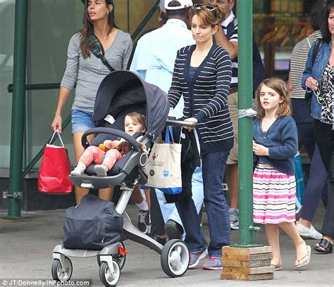 Tina Fey gets into mother mode as she takes children for lunch outing ...