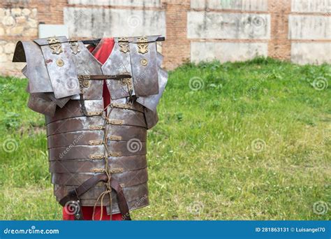 Armor of Soldier from Ancient Roman Empire, Lorica Segmentata Stock Image - Image of clothing ...