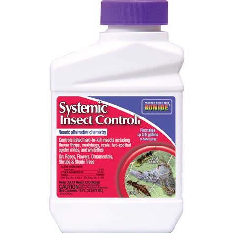 Bonide Systemic Spray Liquid Concentrate Insect Killer 1 pt. - Ace Hardware