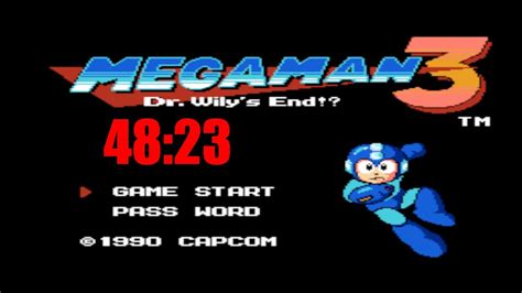 Mega Man 3 Speedrun in 00:48:23 - YouTube