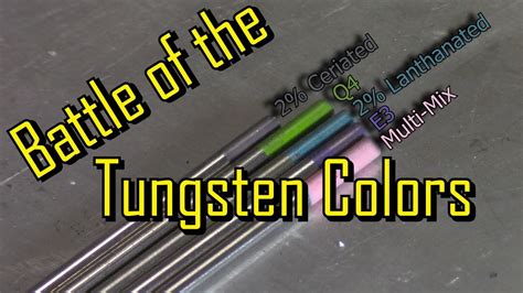 TFS: Battle of the Tungsten Colors - YouTube