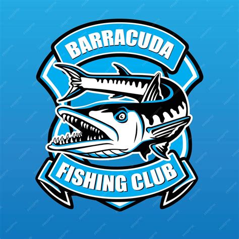 Premium Vector | Barracuda Fish Vector Barracuda Fishing Logo