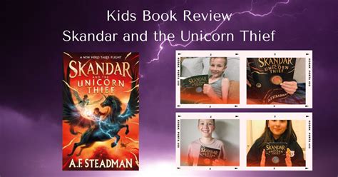 Skandar And The Unicorn Thief by A.F. Steadman | Kids Book Review ...