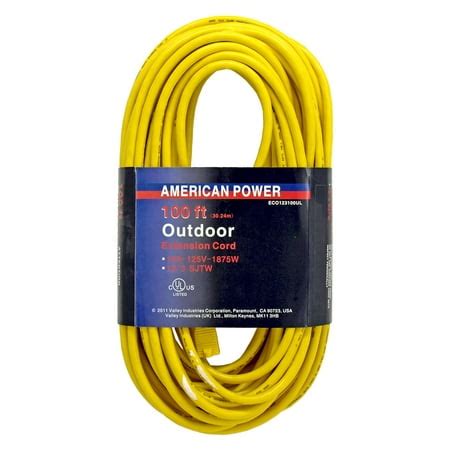 100 ft. Outdoor Extension Cord - Walmart.com