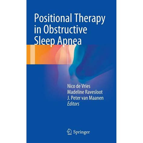 Positional Therapy in Obstructive Sleep Apnea (Hardcover) - Walmart.com ...