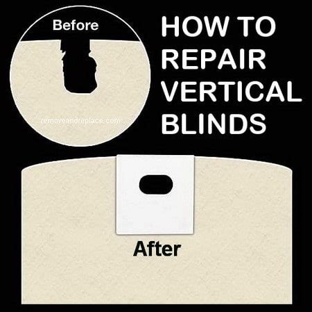 How To Fix Vertical Blinds | RemoveandReplace.com