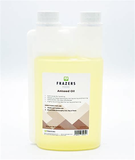 Aniseed Oil 500ml - The Frazers Group