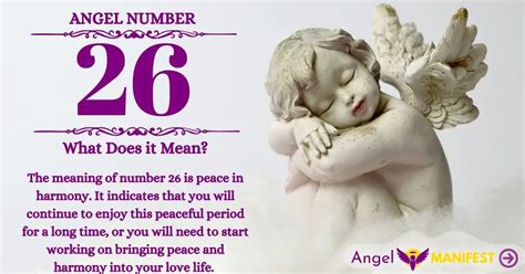 Angel Number 26: Meaning & Reasons why you are seeing | Angel Manifest