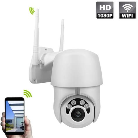 1080P Outdoor PTZ WiFi Security Camera,Pan Tilt Zoom (5X Optical Zoom) Wireless Surveillance ...