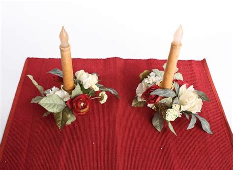 Christmas Heirloom Taper Candle Rings - Candles and Accessories - Home ...