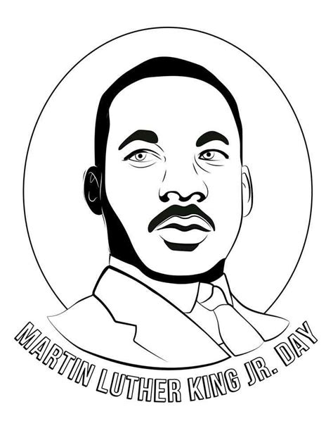 Martin Luther King coloring pages