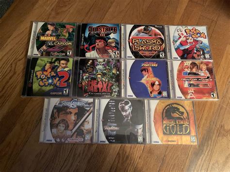 My Sega Dreamcast fighting game collection so far. : r/gamecollecting