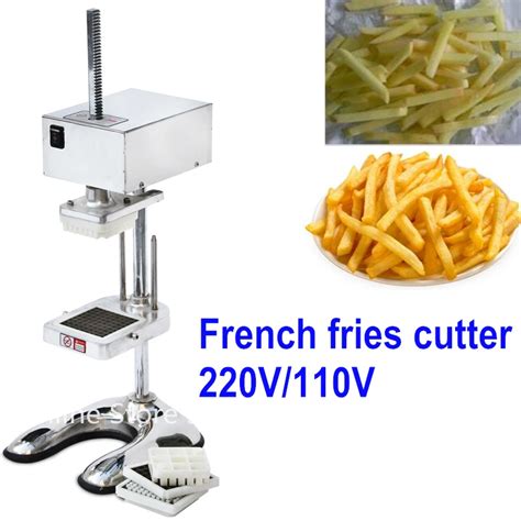 Best electric potato french fry cutter slicer commercial crispy french fries maker Vegetable ...