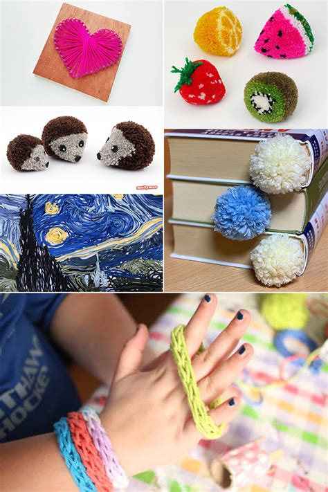 25+ Yarn Crafts for Tweens: Cool Ideas for Kids Ages 8-12 Years